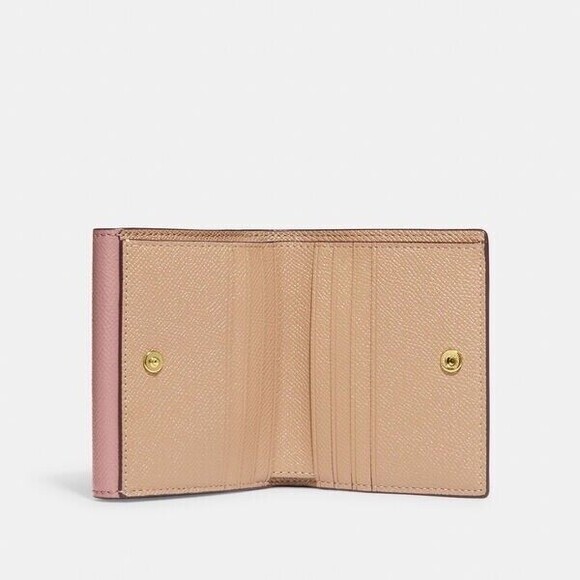 Coach CE671 Morgan Small Leather Wallet Dusty Rose NWT Org $228 - Picture 11 of 11
